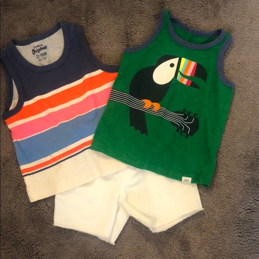 Baby boys summer set